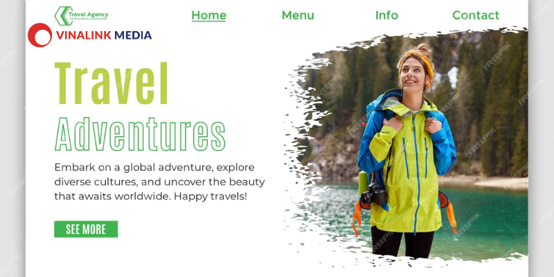 Mẫu landing page bán tour du lịch